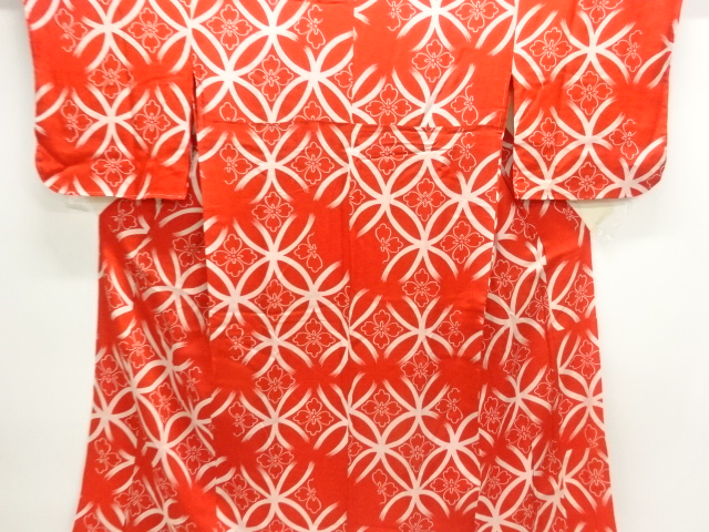 Japanese Kimono / Chirimen Kinsha Silk